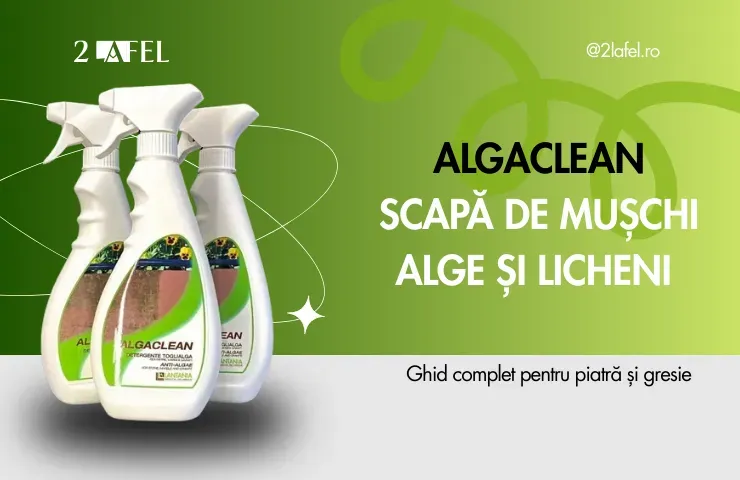 Algaclean scapa de muschi alge si licheni